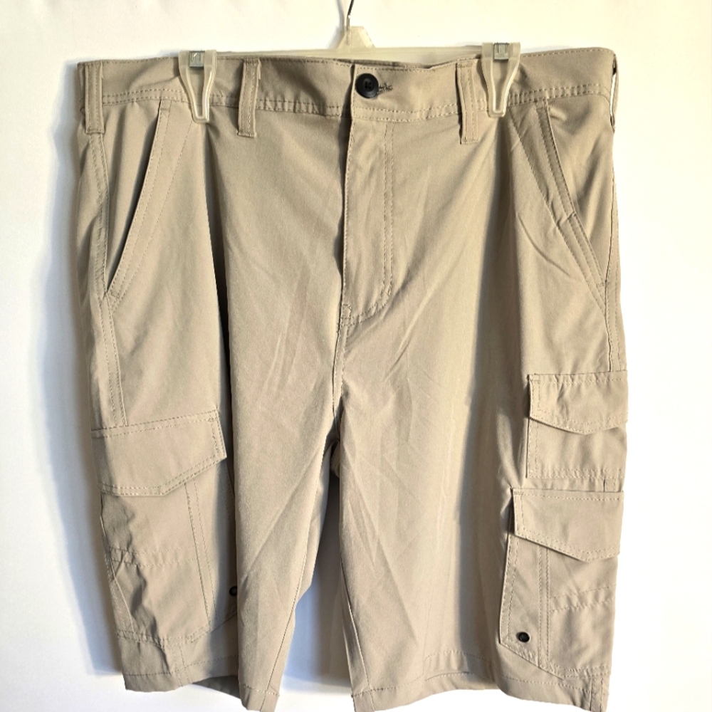 IRON CLOTHING MEN'S STRETCH SHORT TAN SIZE 36 WAIST